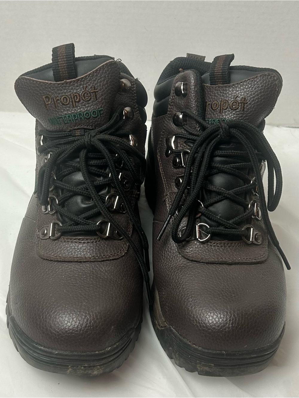 Propet Sealtex Waterproof Hiking Boots Men 7.5 Brown Leather M3188